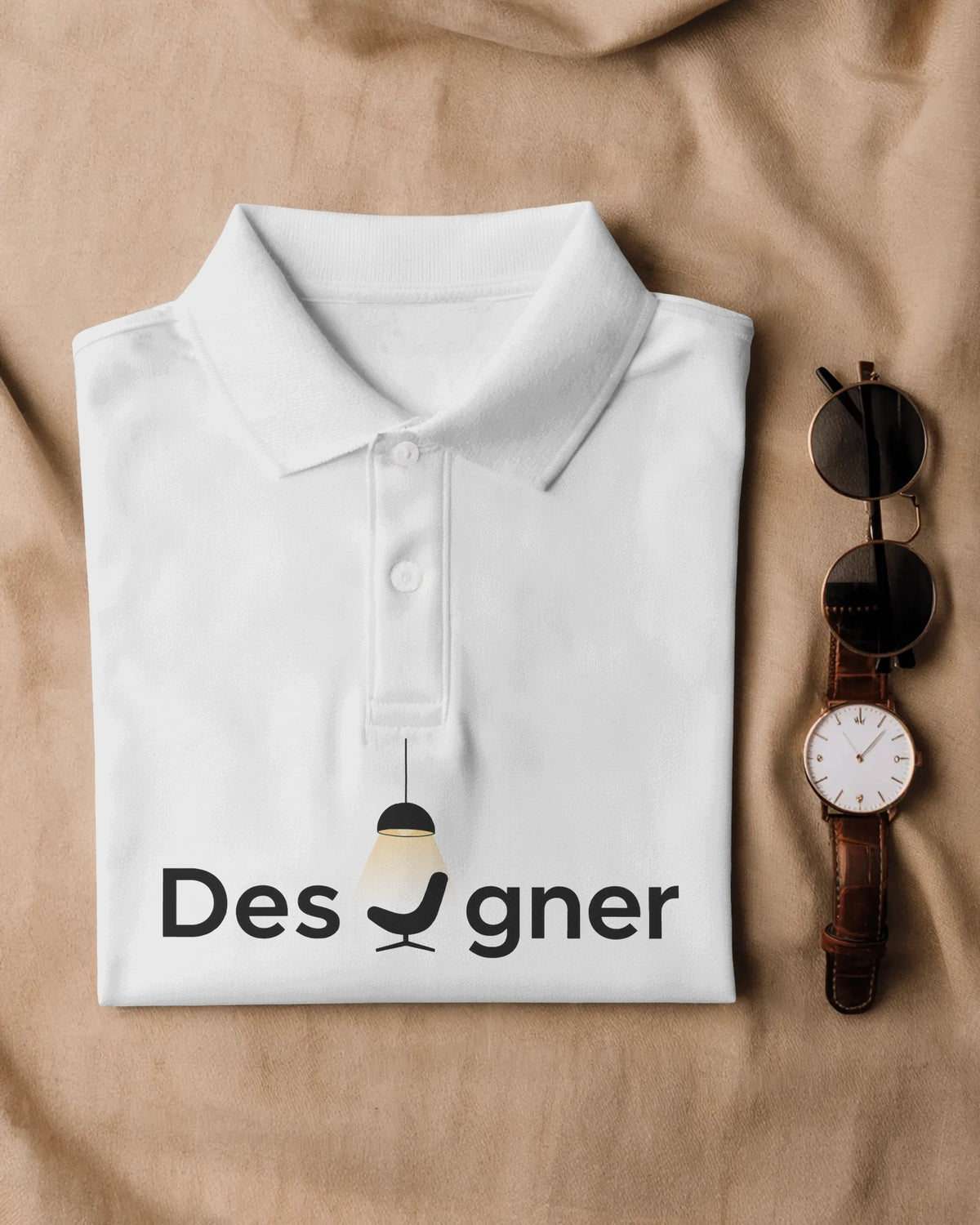 ‘Designer’ Polo Tee