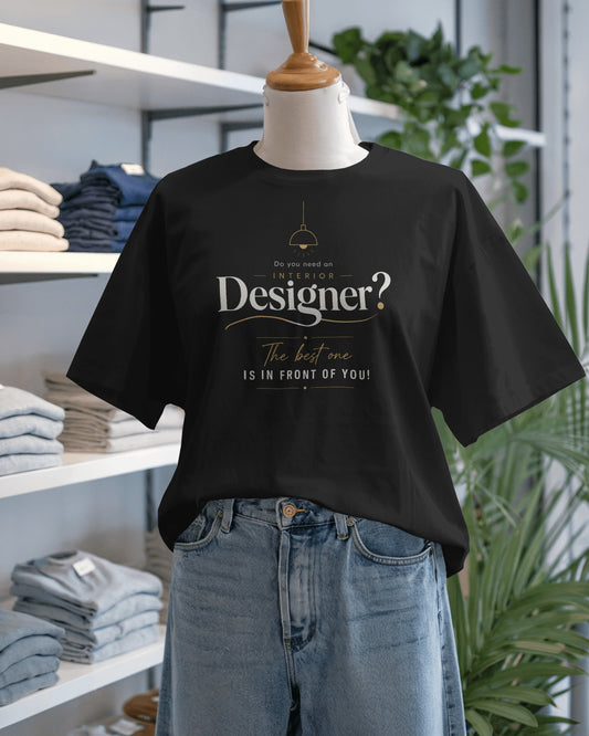 ‘Do you need Designer’ Oversized Tee