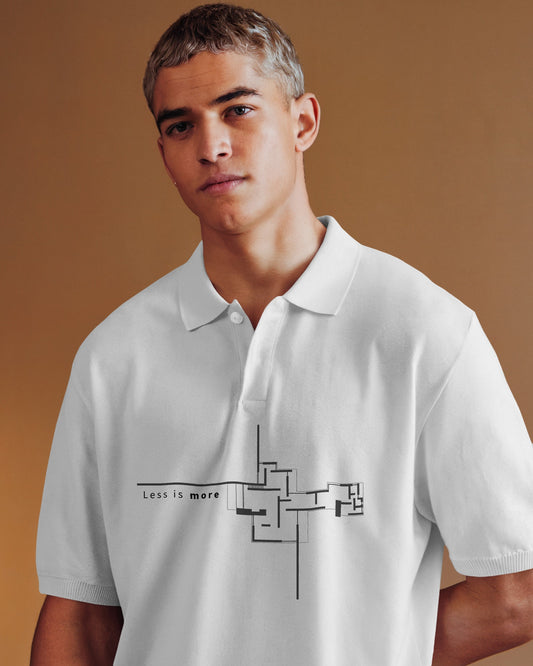 ‘Less is more’ Polo Tee