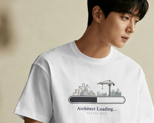 ‘Architect Loading’ Oversized Tee
