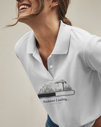 ‘Architect Loading’ Polo Tee