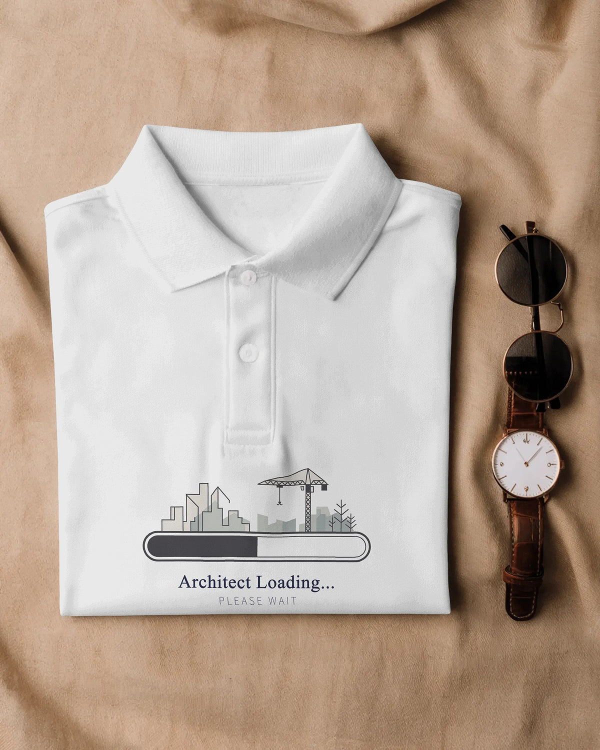 ‘Architect Loading’ Polo Tee