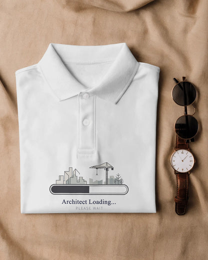 ‘Architect Loading’ Polo Tee