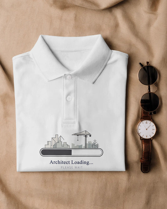 ‘Architect Loading’ Polo Tee