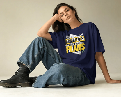 ‘Architects Have Plans’ Regular Tee