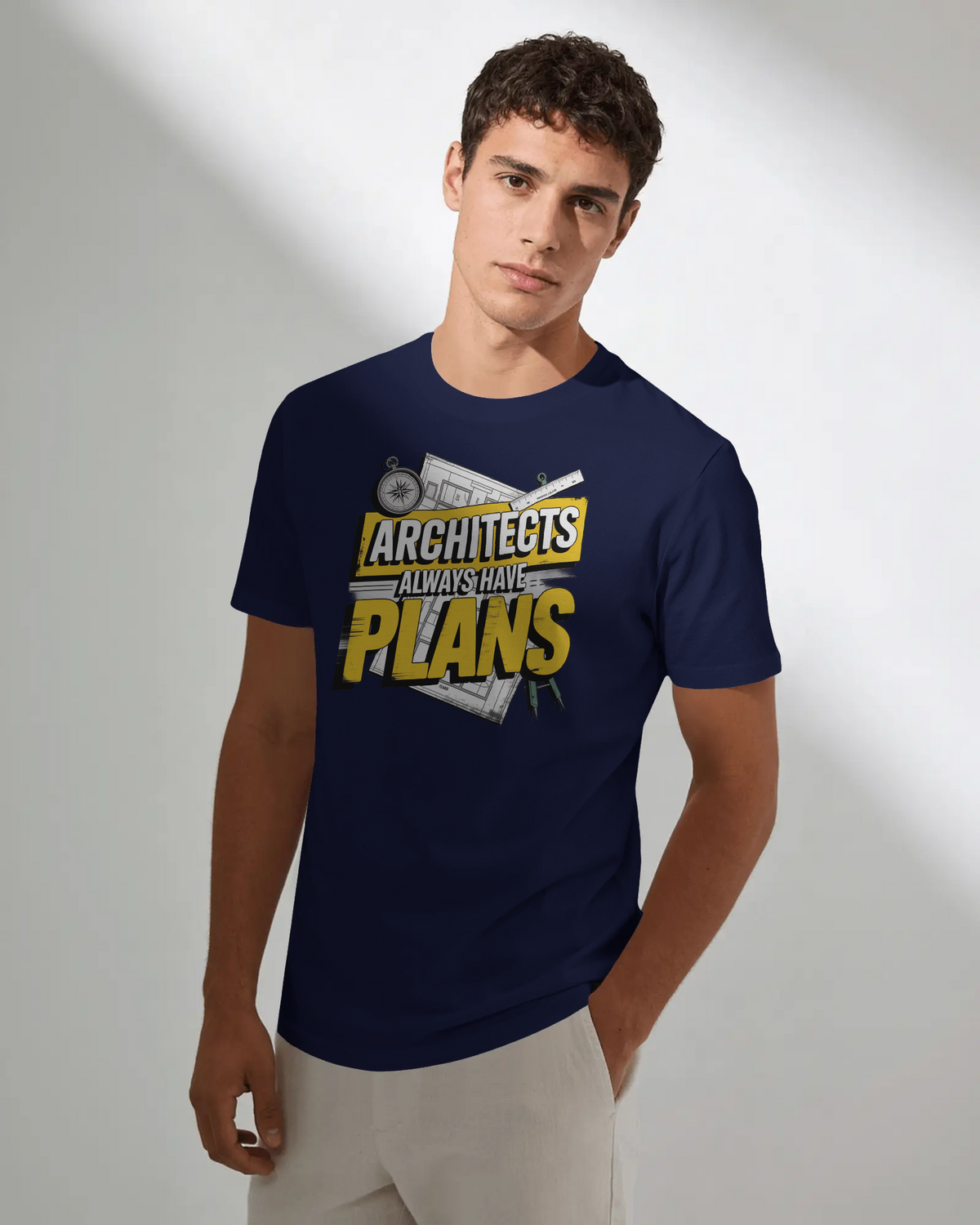 ‘Architects Have Plans’ Regular Tee