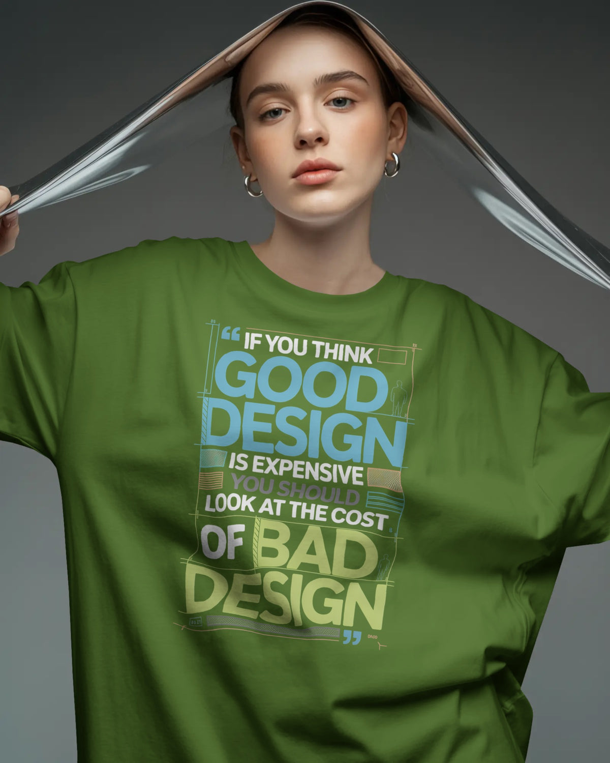 ‘Cost of Good Design’ Oversized Tee