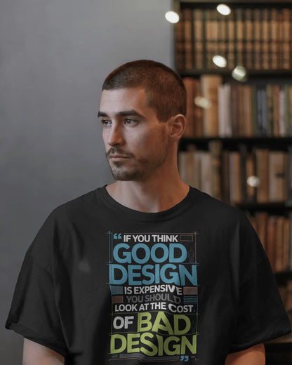 ‘Cost of Good Design’ Oversized Tee