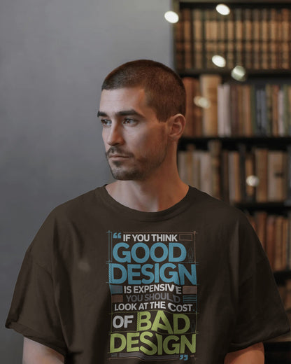 ‘Cost of Good Design’ Oversized Tee