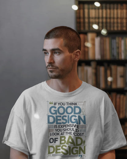 ‘Cost of Good Design’ Oversized Tee