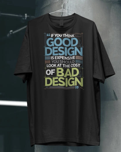 ‘Cost of Good Design’ Oversized Tee