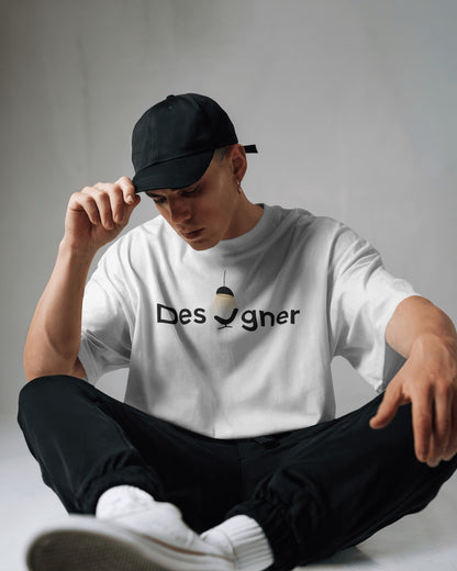 ‘Designer’ Oversized Tee
