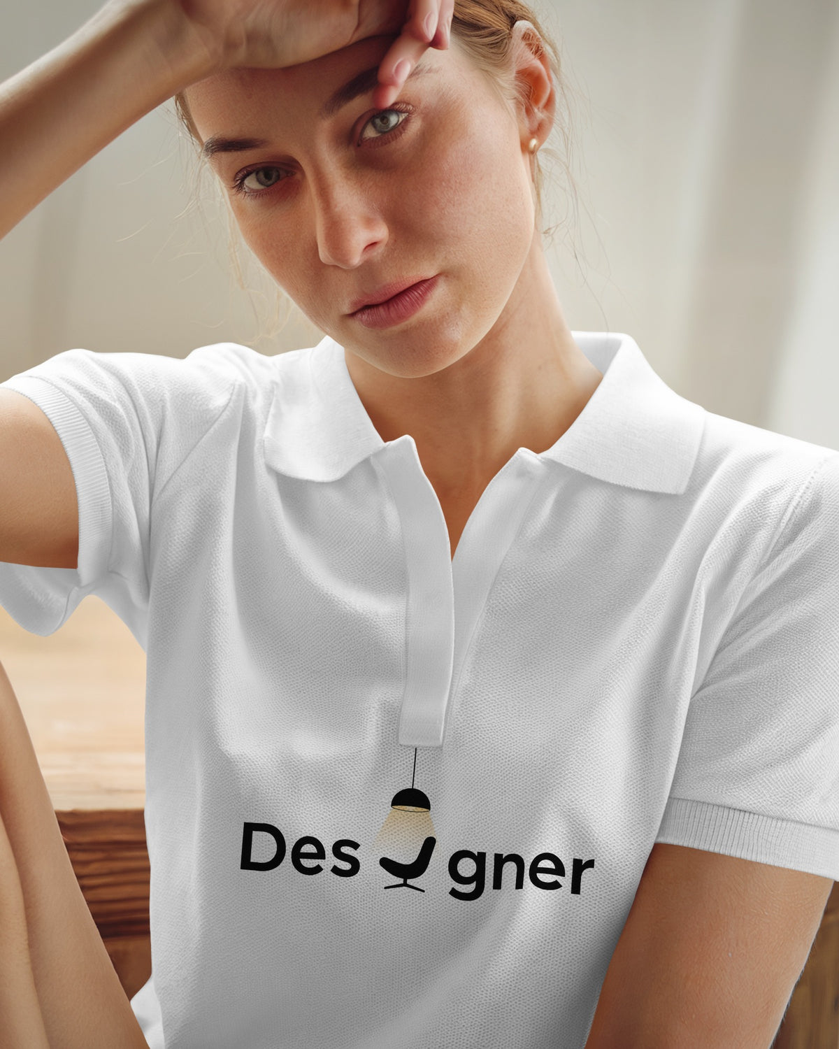 ‘Designer’ Polo Tee