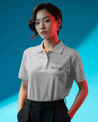 ‘Do you need Architect?’ Polo Tee