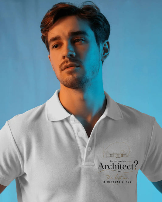 ‘Do you need Architect?’ Polo Tee