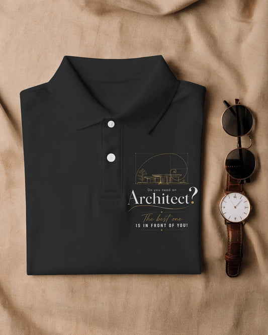 ‘Do you need Architect?’ Polo Tee