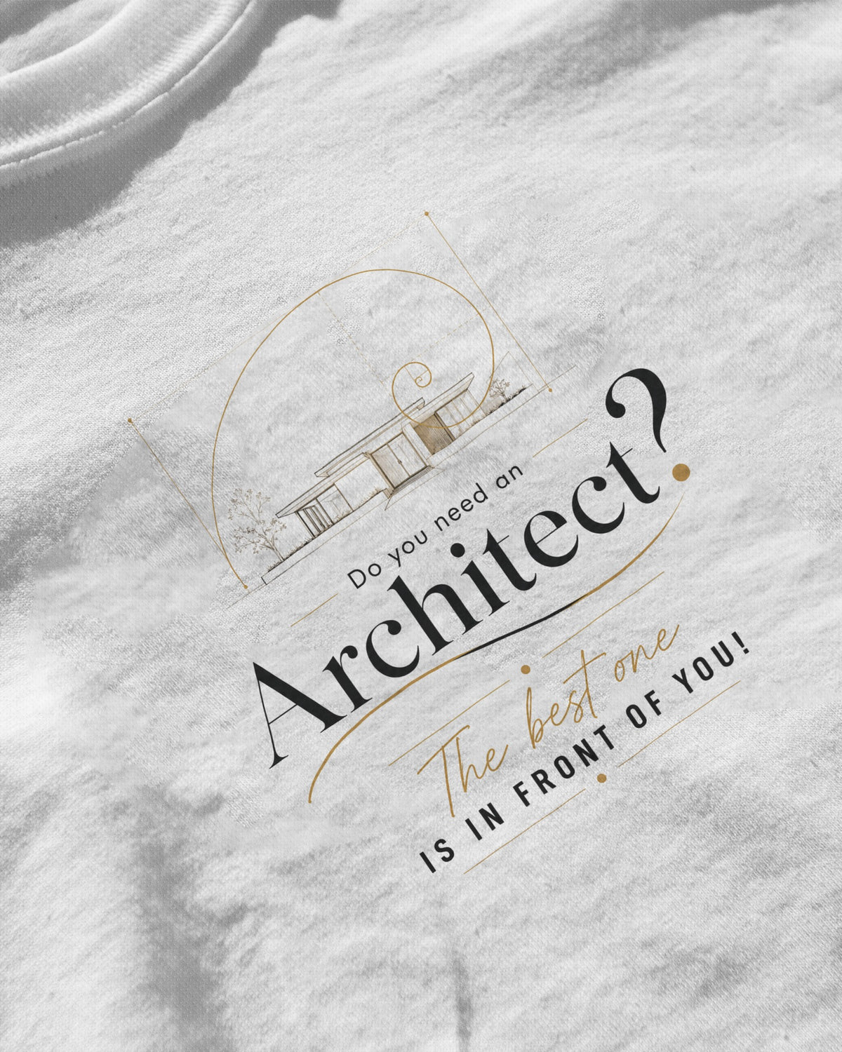 ‘Do you need Architect?’ Regular Tee