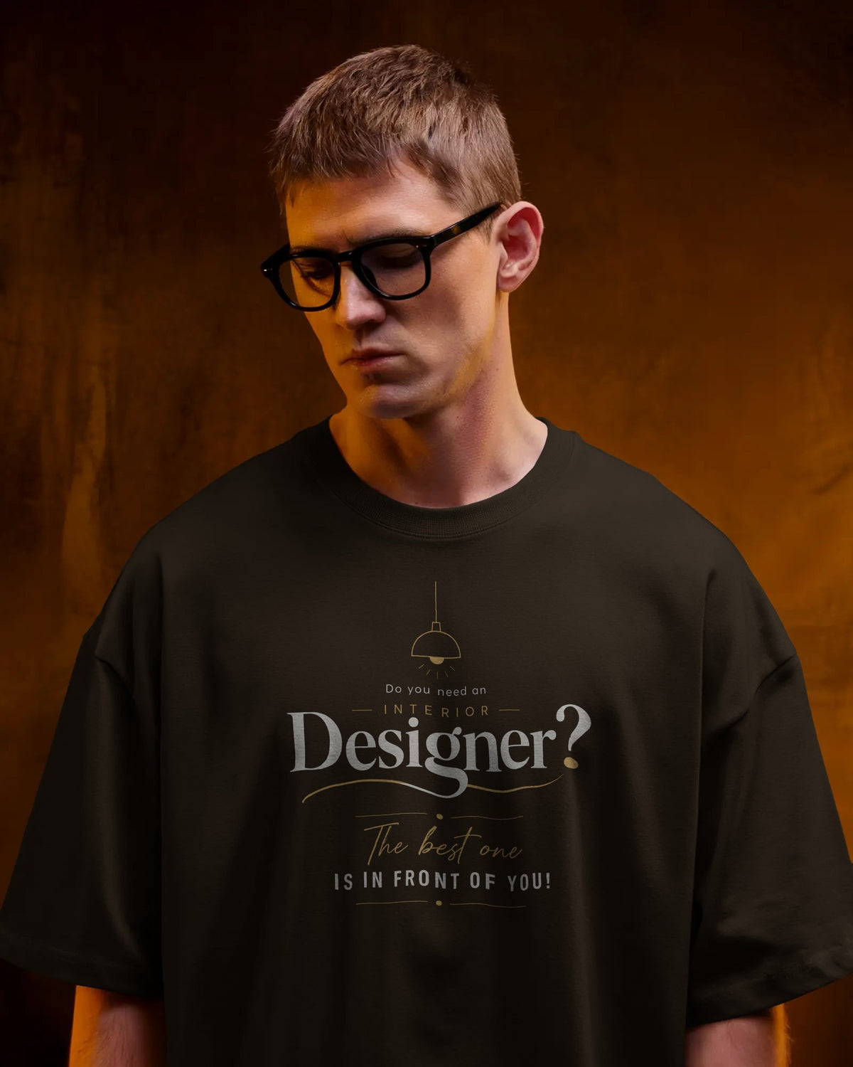 ‘Do you need Designer’ Oversized Tee