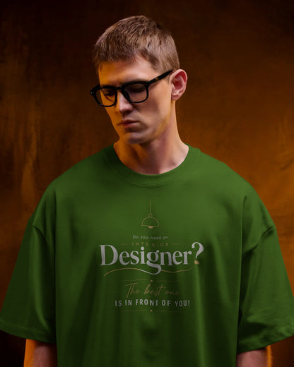 ‘Do you need Designer’ Oversized Tee