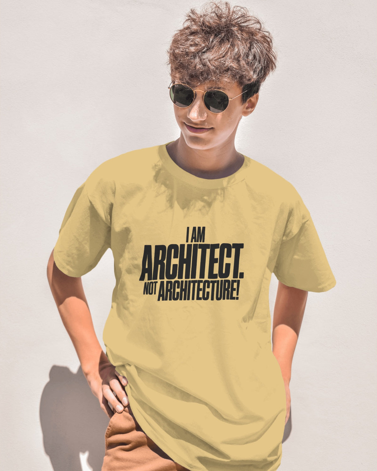 ‘I am Architect’ Oversized Tee