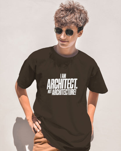 ‘I am Architect’ Oversized Tee