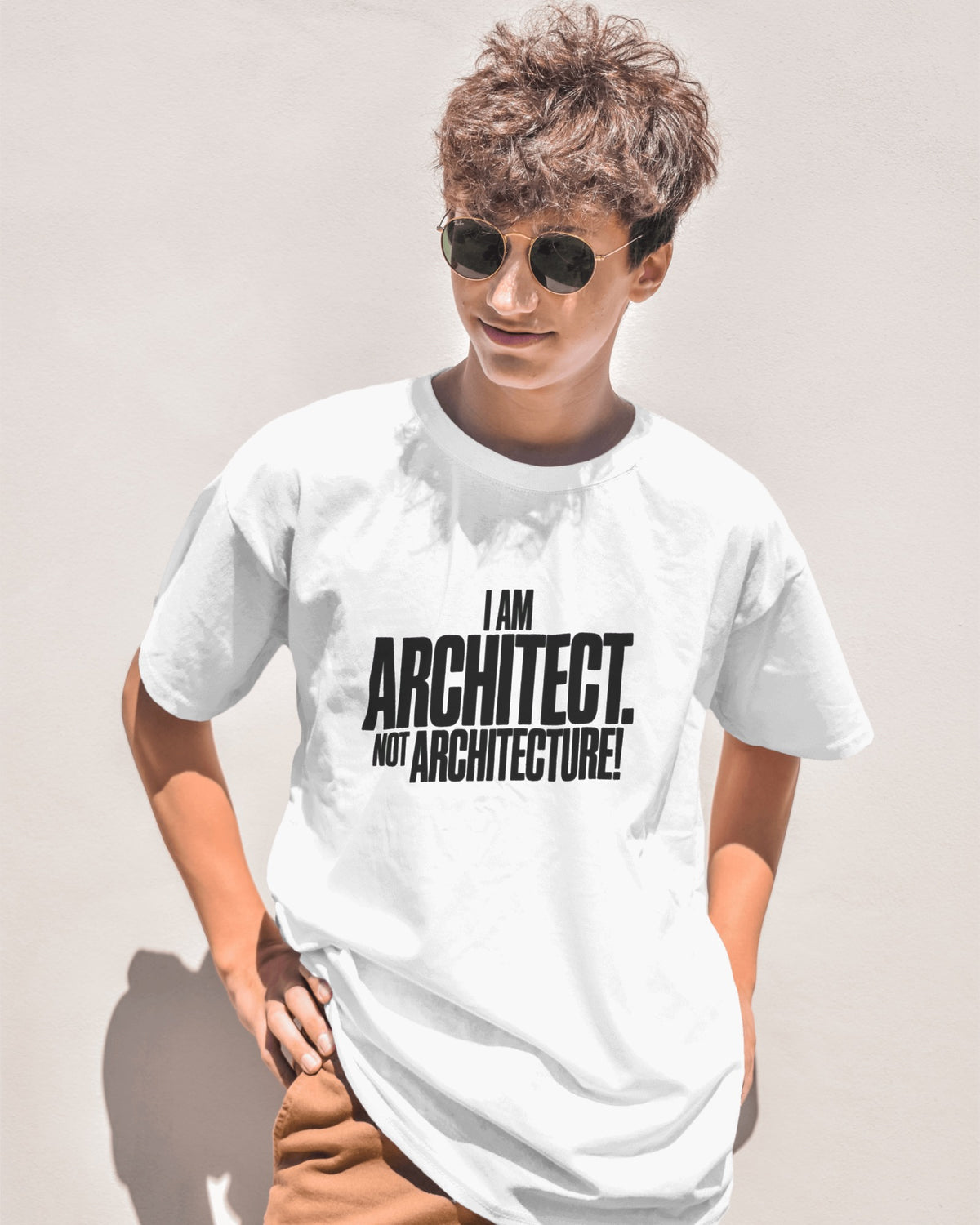 ‘I am Architect’ Oversized Tee