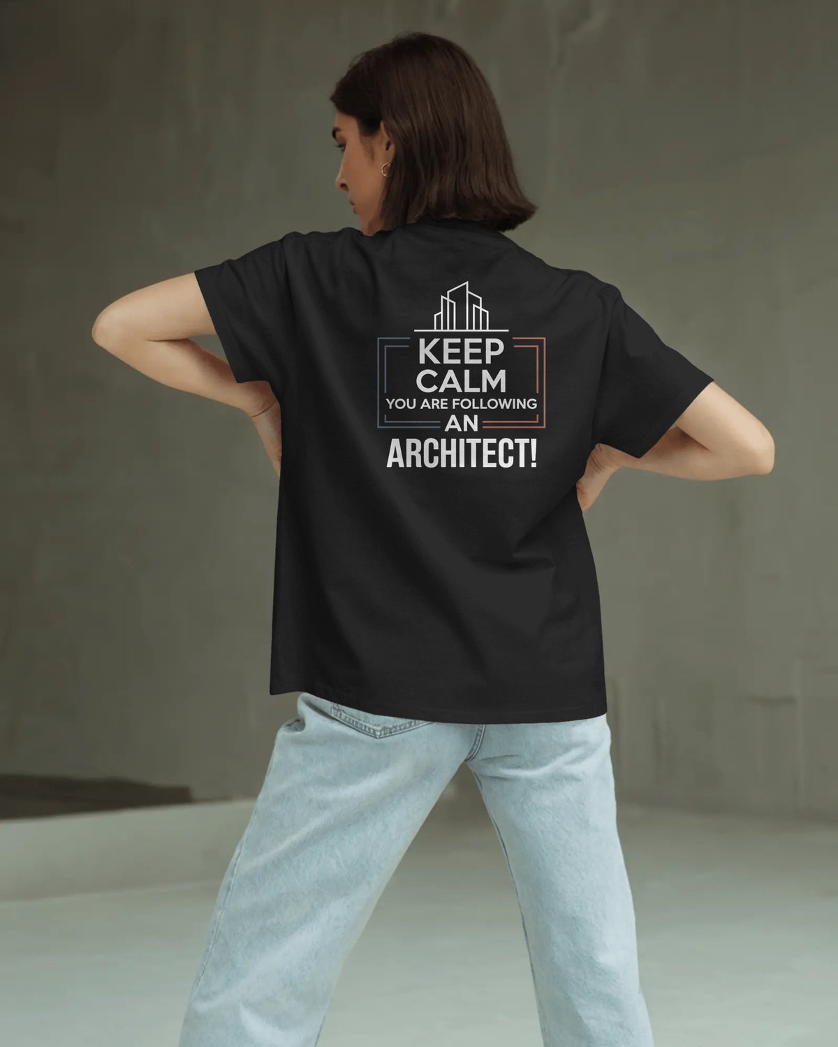 ‘Keep Calm’ Oversized Tee