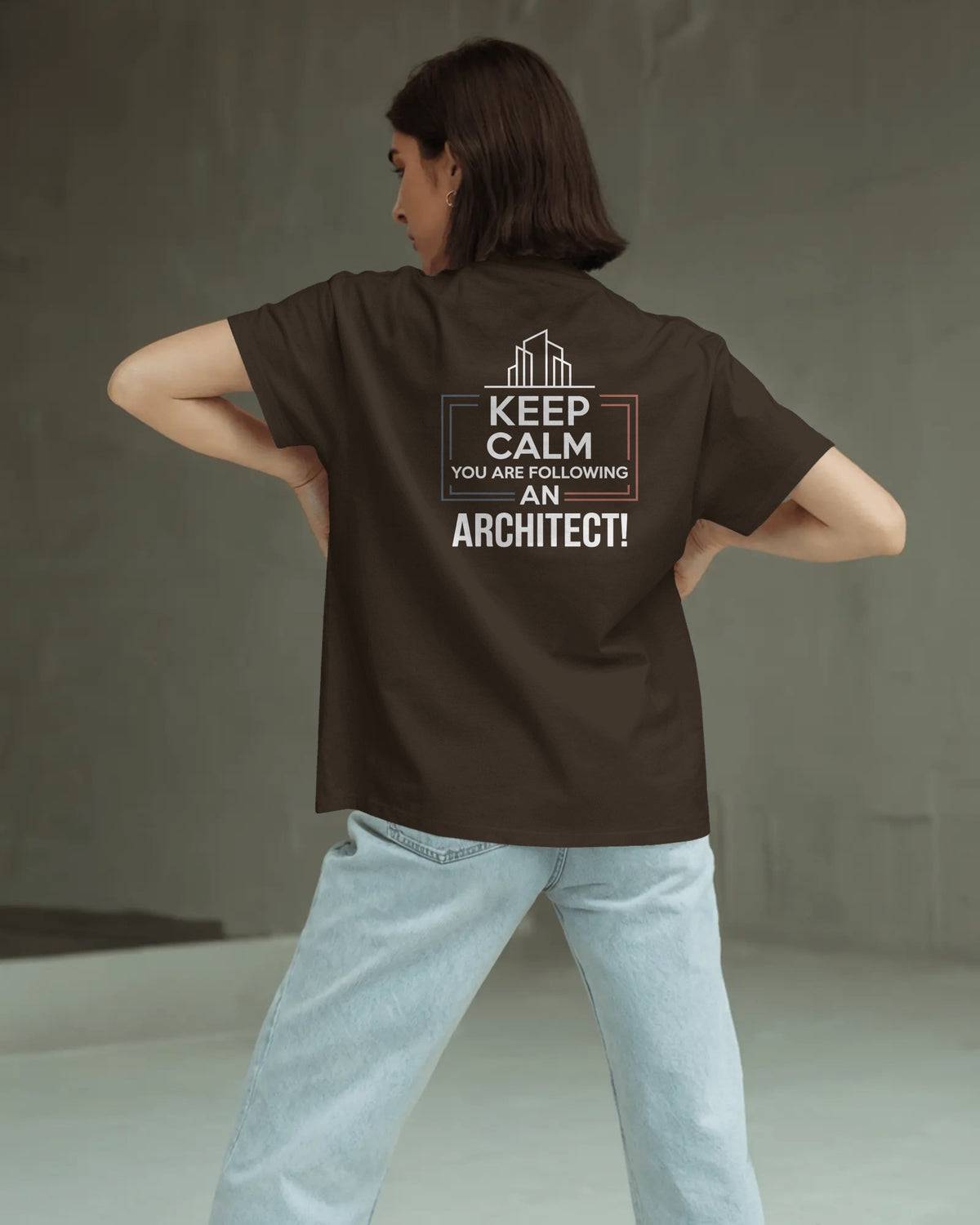 ‘Keep Calm’ Oversized Tee