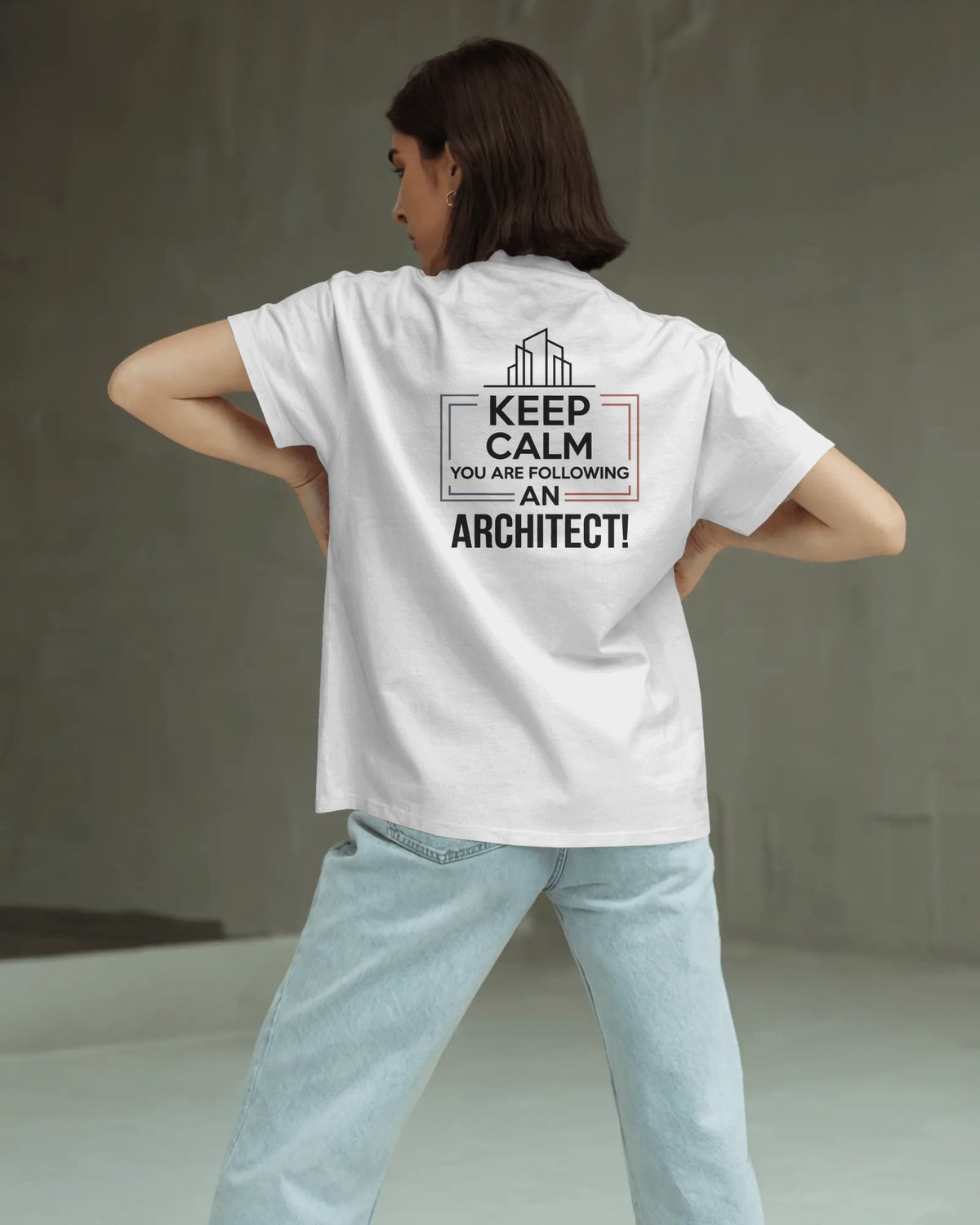 ‘Keep Calm’ Oversized Tee