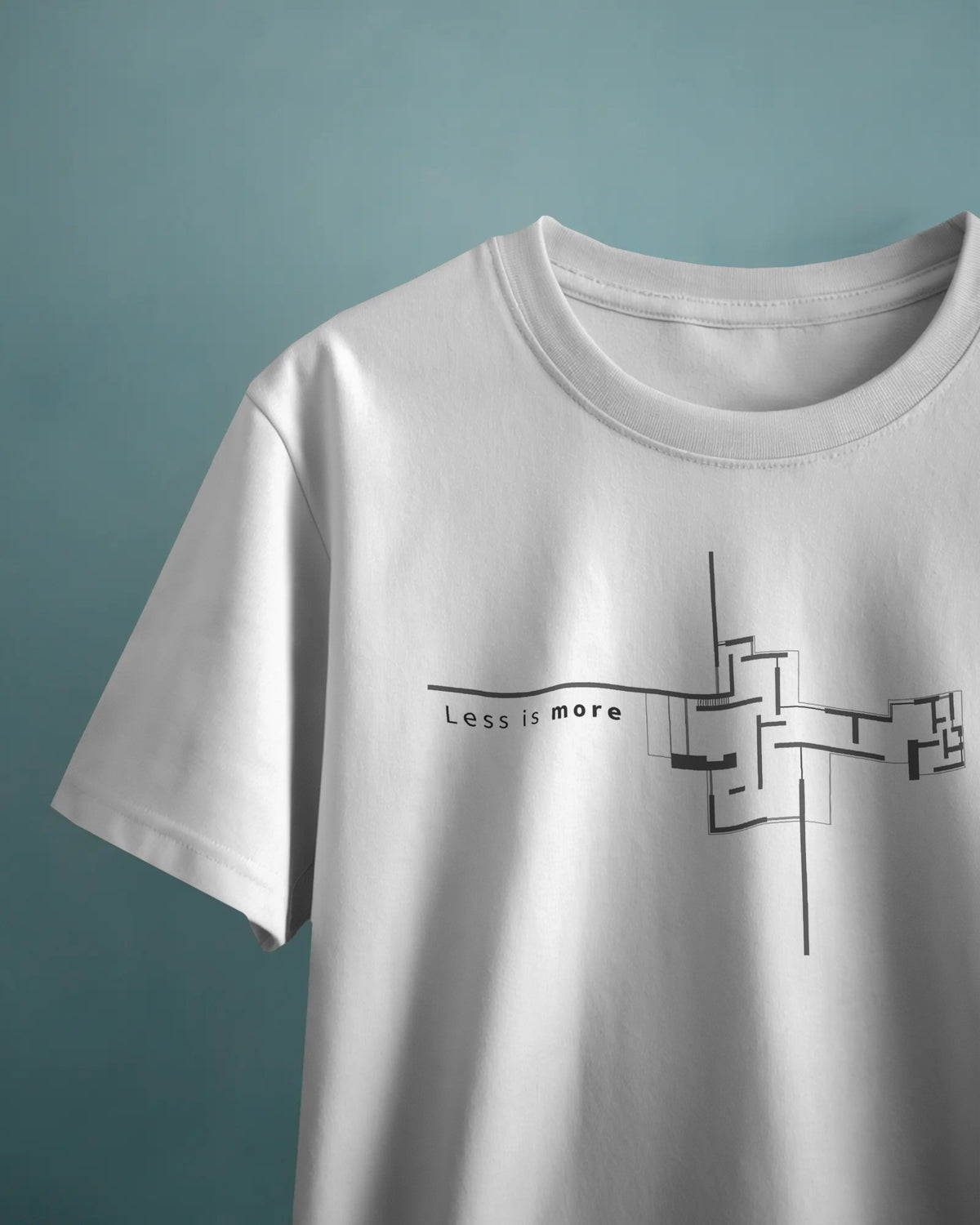 ‘Less is more’ Oversized Tee