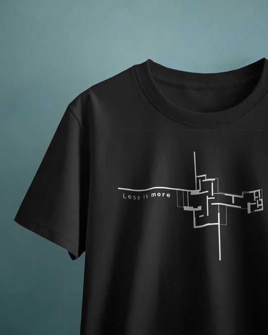 ‘Less is more’ Oversized Tee