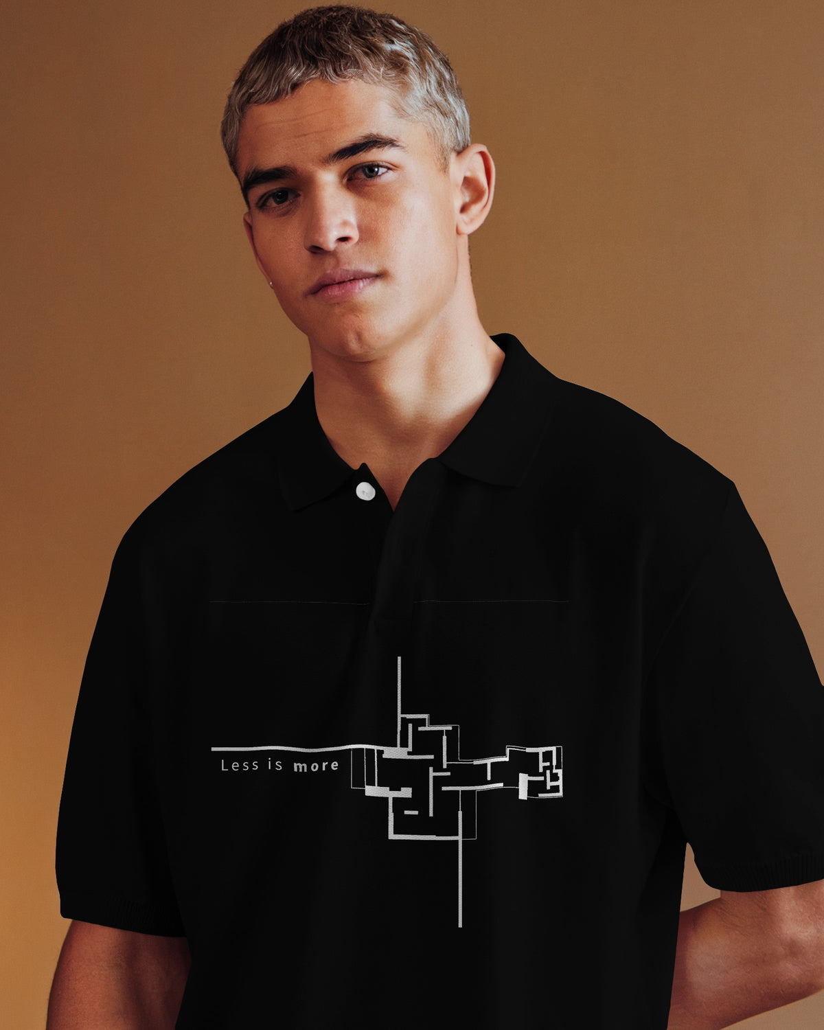 ‘Less is more’ Polo Tee