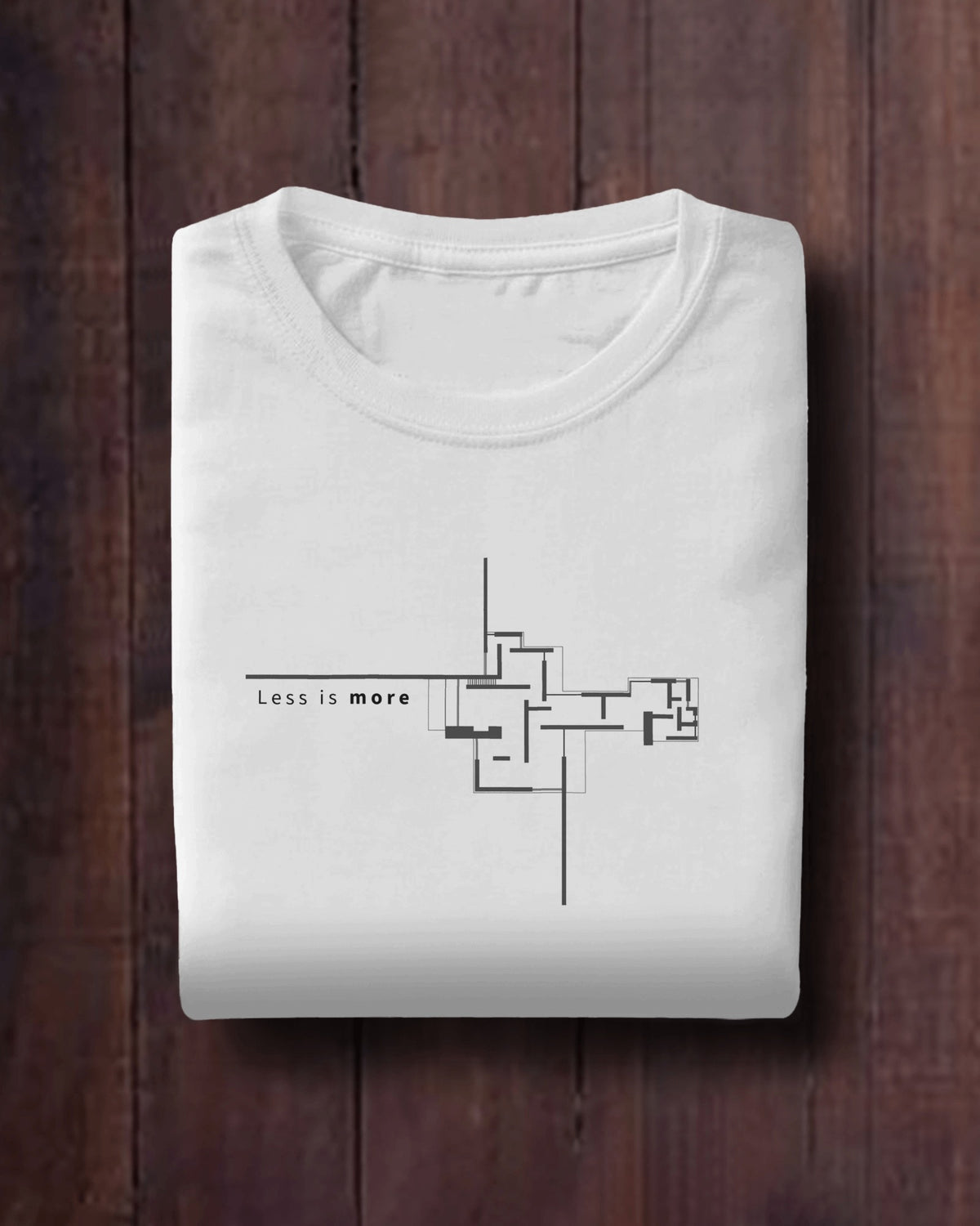 ‘Less is more’ Regular Tee